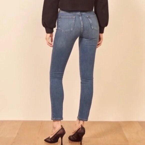 Reformation Harper High Rise Skinny Jeans - Size 27 - Picture 2 of 12